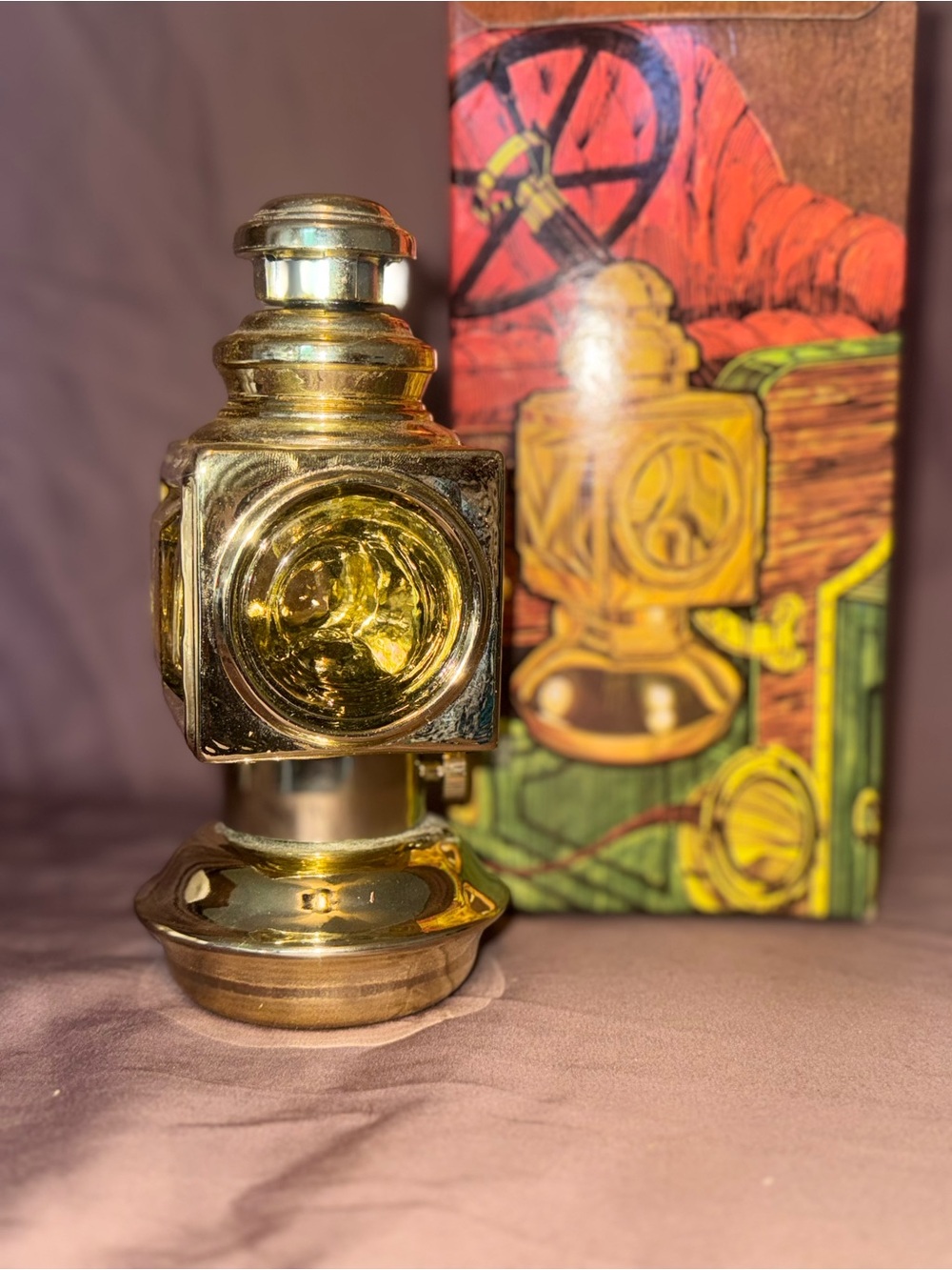 Vintage Avon Auto Lantern after shave bottle